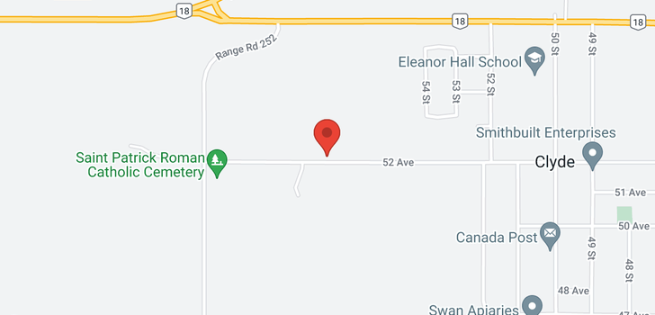 map of 5310 52 ave E